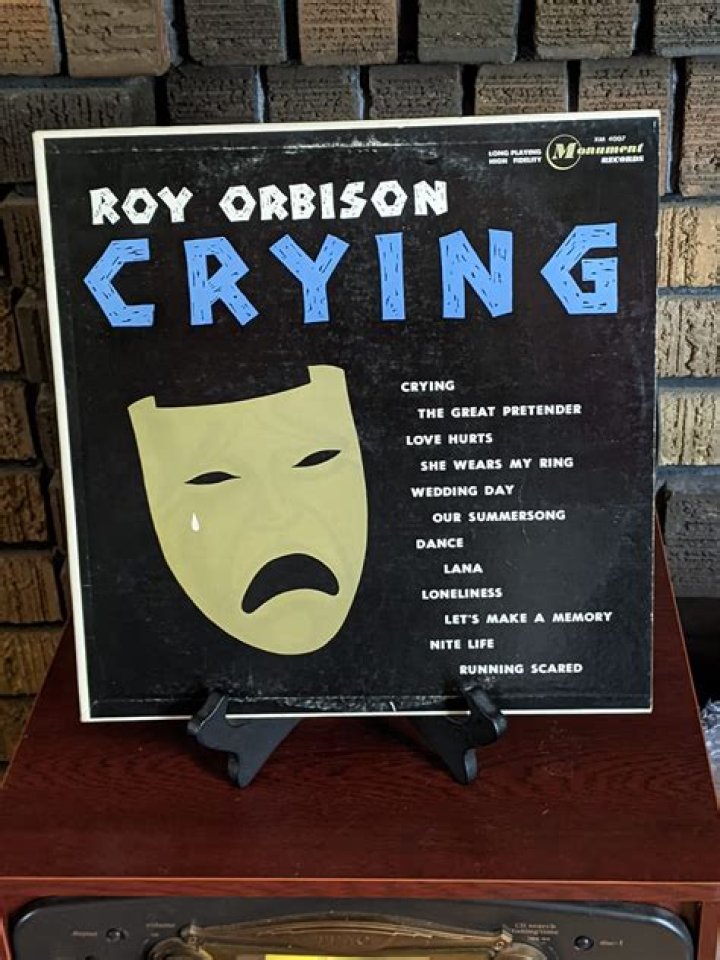 Crying singer Orbison