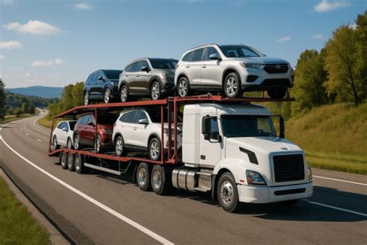 What a postal truck carries