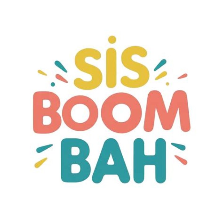 Word said twice before sis boom bah