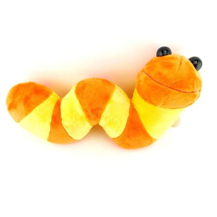 ___ Worm (stuffed toy that lights up when squeezed)